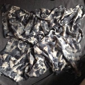 Simply Vera watercolor sheer scarf